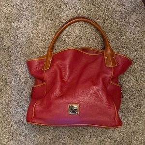 Dooney & Bourke red tote
